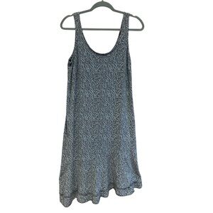 FRESH PRODUCE Asymmetrical Cotton Midi‎ Tank Dress L